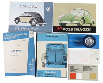 Konvolut "Volkswagen" - Klassische Fahrzeuge und Automobilia