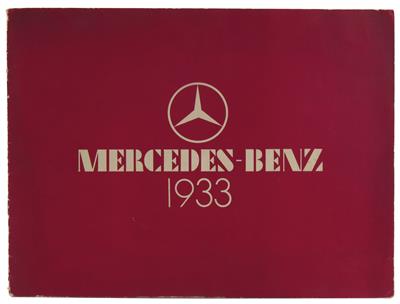 Mercedes-Benz "Modellprogramm 1933" - Klassische Fahrzeuge und Automobilia