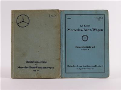 Mercedes-Benz Typ 130 - Vintage Motor Vehicles and Automobilia