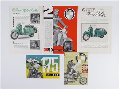 Puch Prospekte - Vintage Motor Vehicles and Automobilia