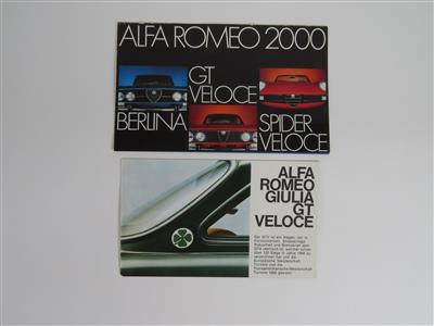 Alfa Romeo - Klassische Fahrzeuge und Automobilia