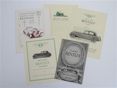 Bentley "3,5 Liter Konvolut" - Klassische Fahrzeuge und Automobilia