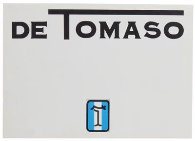 De Tomaso - CLASSIC CARS and Automobilia