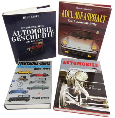 Konvolut Bücher - Klassische Fahrzeuge und Automobilia