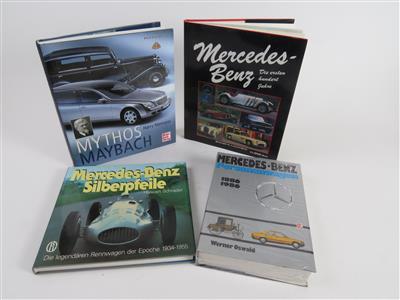 Konvolut Bücher - Klassische Fahrzeuge und Automobilia