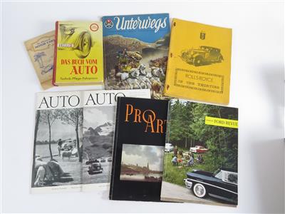 Konvolut "Bücher  &  Hefte" - CLASSIC CARS and Automobilia