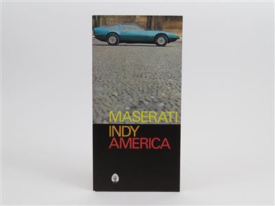 Maserati "INDY AMERICA" - Klassische Fahrzeuge und Automobilia