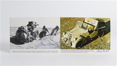 Max Reisch "2 Postkarten" - Autoveicoli d'epoca e automobilia