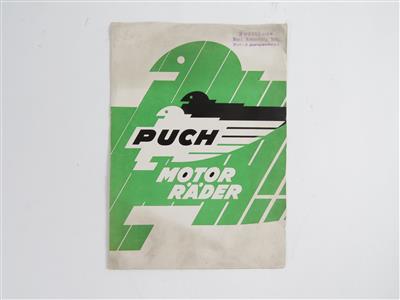 Puch "Modellprogramm 1937" - Autoveicoli d'epoca e automobilia