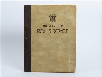 Rolls-Royce "The 20-25 H. P." - Klassische Fahrzeuge und Automobilia