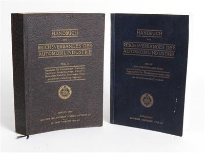 Handbuch des Reichsverbandes der Automobilindustrie - CLASSIC CARS and Automobilia