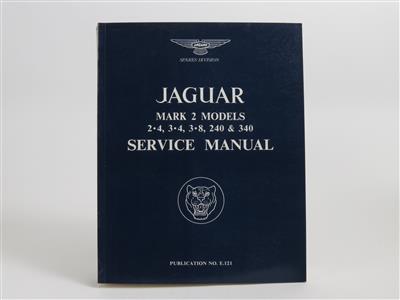 Jaguar "Service Manual" - Historická motorová vozidla