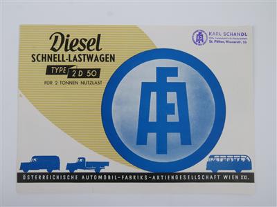ÖAF "Diesel Schnell-Lastwagen" - CLASSIC CARS and Automobilia