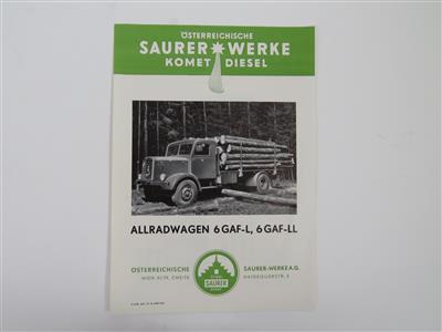 Österreichische Saurer Werke - Klassische Fahrzeuge und Automobilia