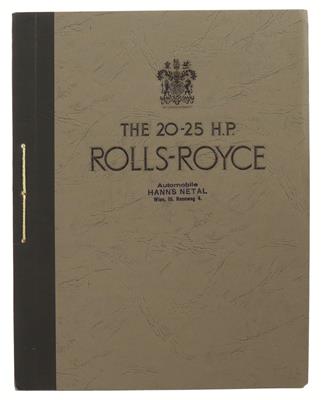 Rolls-Royce - Klassische Fahrzeuge und Automobilia