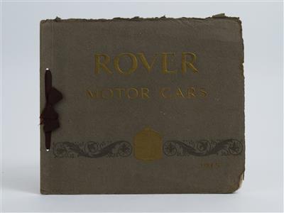 Rover "Modellprogramm 1913" - Klassische Fahrzeuge und Automobilia