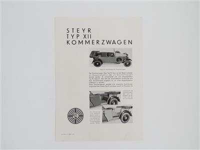 Steyr-Werke A. G. - Klassische Fahrzeuge und Automobilia