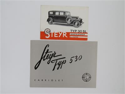Steyr-Werke A. G. - Klassische Fahrzeuge und Automobilia