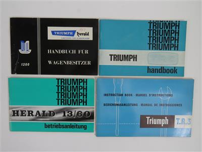 Triumph "Betriebsanleitung" - CLASSIC CARS and Automobilia