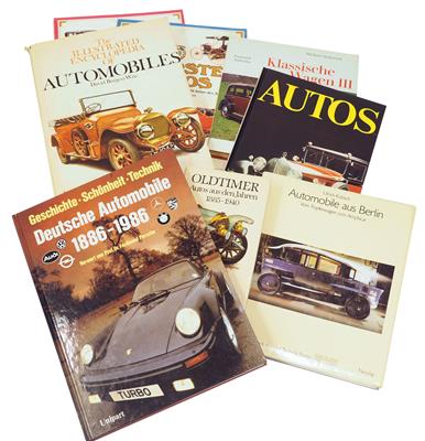 8 Bücher über Klassische Automobile - Scootermania