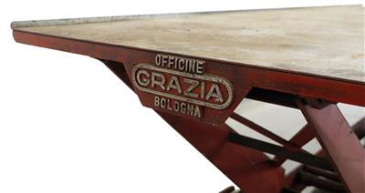 Zweiradhebebuhne Officine Grazia Bologna Bmt 1 Von 1964