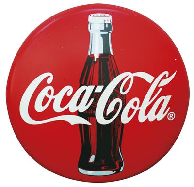 Coca Cola Leuchtschild - Scootermania reloaded
