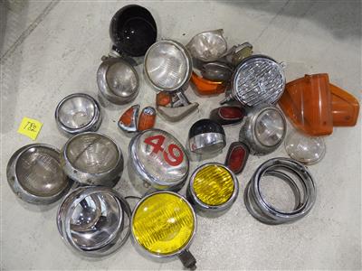 Diverse Scheinwerfer - Spare parts from the RRR collection