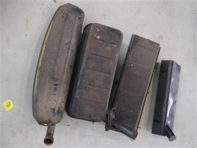 Diverse Tanks - Spare parts from the RRR collection
