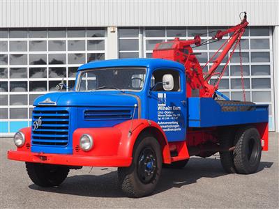 c. 1964 Steyr 586 z mit Drehkran 3 Tonnen - Historische Lastkraftwagen