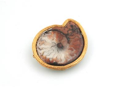 Ammonit Brosche - Schmuck und Uhren