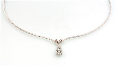 Brillant Collier ca. 0,45 ct - Jewellery