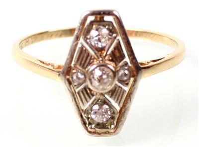 Art Deco Ring - Um?ní, starožitnosti, šperky