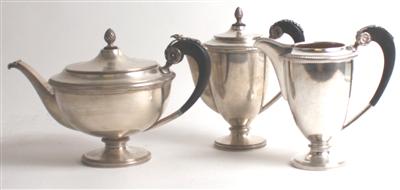 Neoklassizistische Tee-, Mokka-, und Milchkanne - Kunst, Antiquitäten und Schmuck