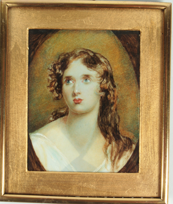 Portrait einer jungen Dame - Kunst, Antiquitäten und Schmuck