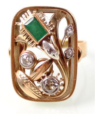 Smaragdring - Arte, antiquariato e gioielli