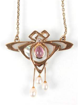 Collier im Stil Art deco - Antiques, art and jewellery