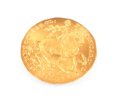 Goldmünze "Heiliger Leopold" - Online Auktion Kunst, Antiquitäten und Schmuck