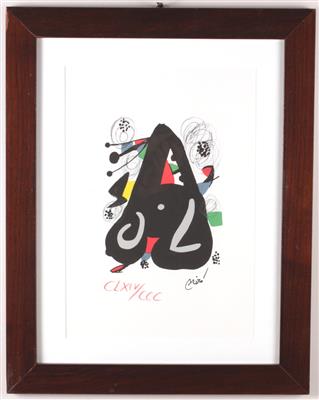 Joan Miro * - Online Auktion Kunst, Antiquitäten und Schmuck
