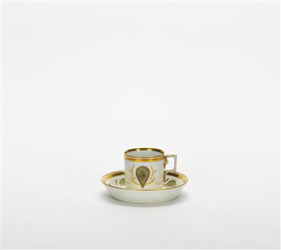 Empire Kaffeetasse mit Untertasse - Arte, antiquariato e gioielli