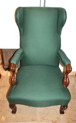 Ohrenfauteuil um 1860/70 - Arte, antiquariato e gioielli