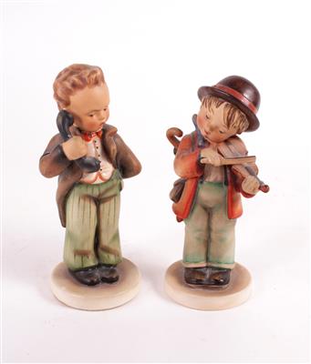 2 Hummelfiguren - online auction Kunst, Antiquitäten und Schmuck