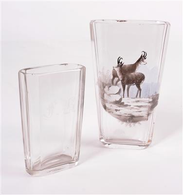 2 Kurbecher um 1900 - online auction Kunst, Antiquitäten und Schmuck