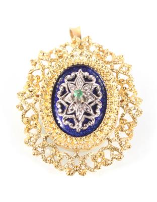 Diamantanhänger - online auction Kunst, Antiquitäten und Schmuck