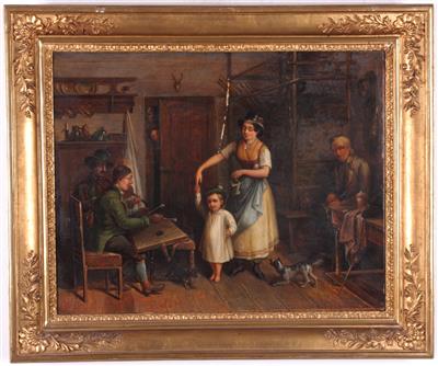 Anonymer Künstler Mitte 19. Jahrhundert - online auction Kunst, Antiquitäten und Schmuck