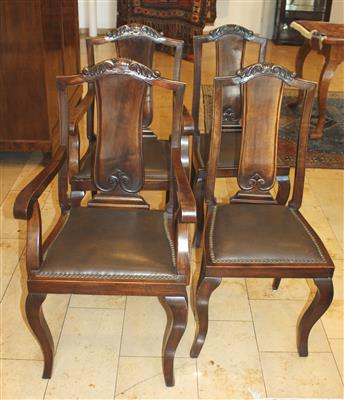2 Armsessel/2 Sessel - Antiques, art and jewellery