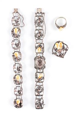 Trachtenschmuckgarnitur - Arte, antiquariato e gioielli