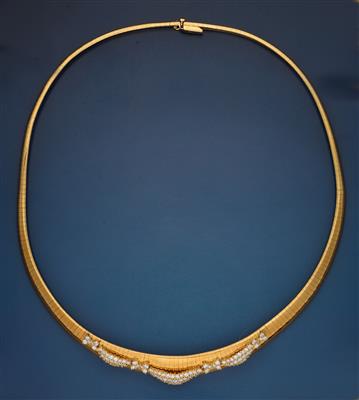 Brillantcollier - Kunst, Antiquitäten und Schmuck