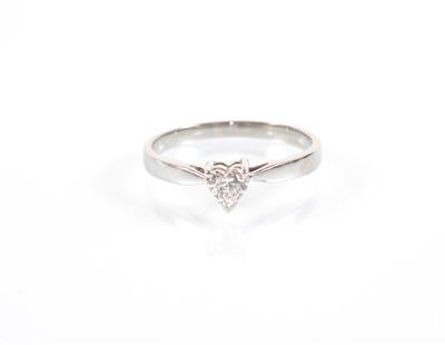 Diamantdamenring - Antiques, art and jewellery