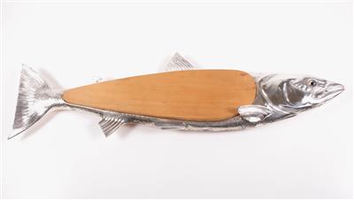 Fischplattenunterlage in figuraler Form - Umění, starožitnosti, šperky