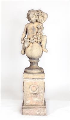 Jahreszeitenfigur in barockem Charakter "Frühling" - Kunst, Antiquitäten und Schmuck